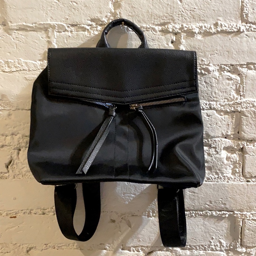 Botkier black nylon backpack